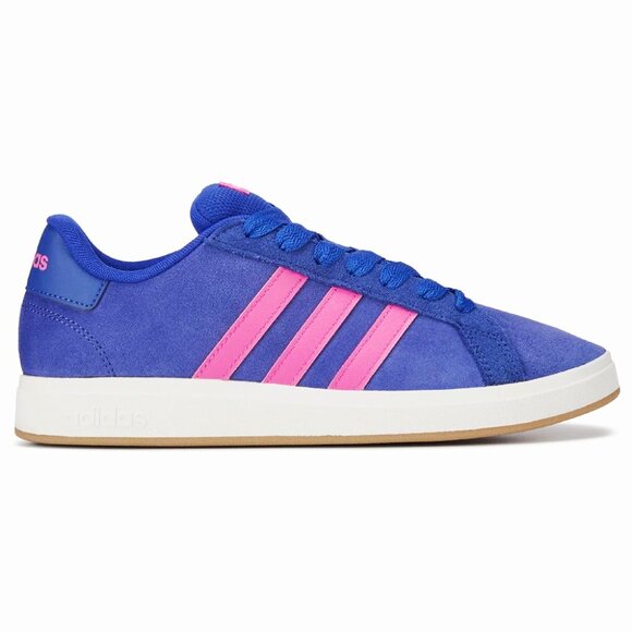NWB- ADIDAS "Grand Court 00s" Shoes- Lucid Blue/Pulse Magenta- Big Kids- Size:6 - Picture 8 of 14
